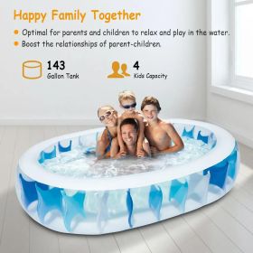 Durable DB Outdoor Foldable Inflatable Swimming Pool With Pump Suitable For Family And Children's Summer Water Play With Customizable Logo