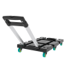 Folding Hand Truck 330lbs, Portable Heavy Duty Dolly Cart