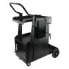 VEVOR Welding Cart, 2-Tier Heavy Duty Welder Cart with Anti-Theft Lockable Cabinet, 265LBS Weight Capacity, 360° Swivel Wheels