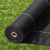 VEVOR Weed Barrier Landscape Fabric, 6*100FT Heavy Duty Garden Weed Fabric, Woven PP Weed Control Fabric, Driveway Fabric