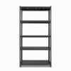 72" H Adjustable Garage Shelves, 5-Tier Heavy Duty Shelving Unit