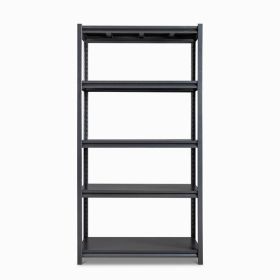 72" H Adjustable Garage Shelves, 5-Tier Heavy Duty Shelving Unit