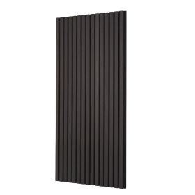 VEVOR Wood Slat Acoustic Panels 23.6 x 47.2 inch for Modern Wall Decor Black Oak