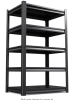 5-layer living room storage rack unit, 72" adjustable storage rack, 2000LBS metal storage rack for home use, suitable for kitchen, living room