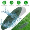 4Inch Green Angled Yard Drainage Pipe With Sloped Grate Yard Drain Emitter For Sump Pump Discharge Downspout Extensions Inlet Outlet Yard Drain Compat