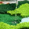 Moss Area Rug Water-Absorbent and Non-slip Moss Rugs for Bedroom Easy to Clean Moss Carpet Suitable for Bathroom, Living