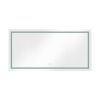 72 x 36 Inch LED Bathroom Mirror with Front and Backlight, Wall Mounted Vanity Mirror, Anti-Fog, Memory, 3 Colors, Stepless Dimmable