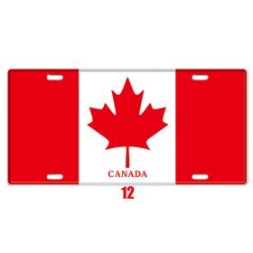 Vintage tin painting (Option: 012)