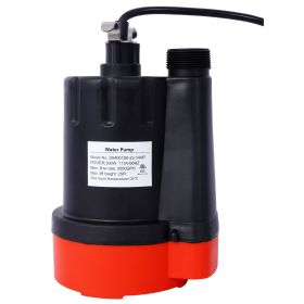 Plastic Portable Electric Water Press (Color: Black)