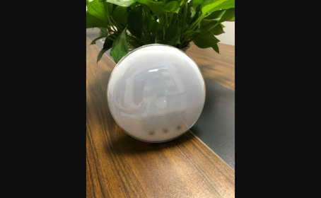 WiFi Voice Control Intelligent Alarm Clock, Sunrise Natural Wake-up Light (Option: US version)