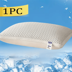 Cooling Breathable Tofu Pillows (Color: Grey)
