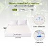 The bamboo fiber waterproof bed cover offers 360-degree all-round wrapping, anti-slip fit and comprehensive protection