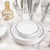Gold/Silver Plastic Tableware Set - 350PC  Gatherings of 50+people